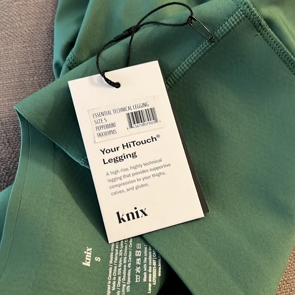 HiTouch High Rise Legging in peppermint - Picture 7 of 7